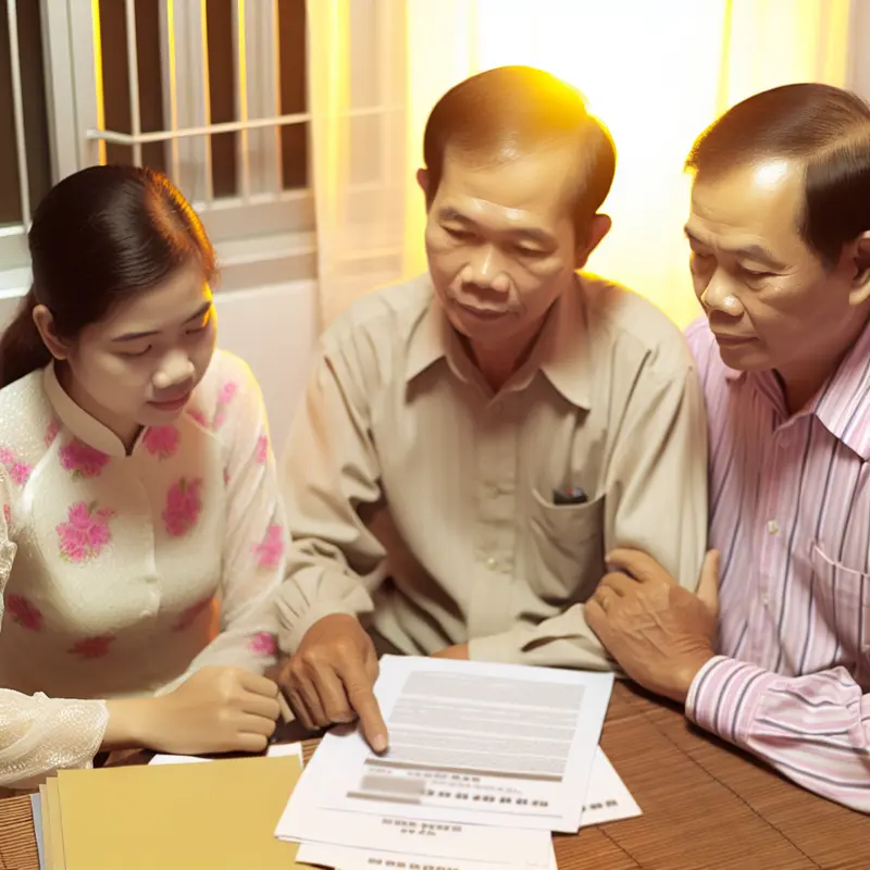 Gia đình Việt Nam tìm hiểu về bảo hiểm bảo vệ thu nhập và học vấn con.